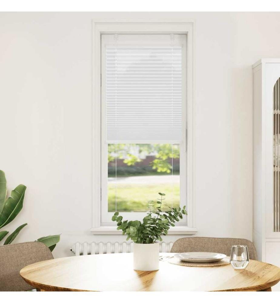 Plissee Weiss 50x150 cm Stoffbreite 49,4 cm Polyester