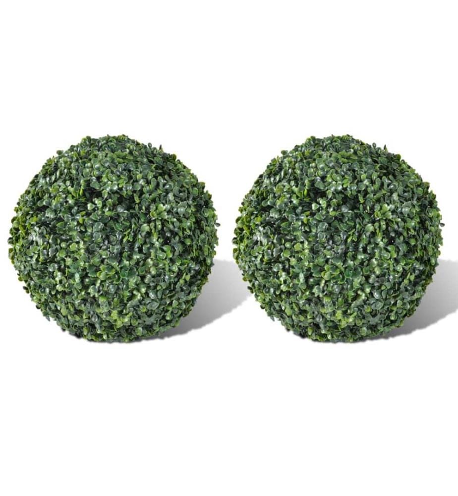 Buchsbaumkugeln 2 Stk. Künstlich Formschnitt-Kugel 27 cm
