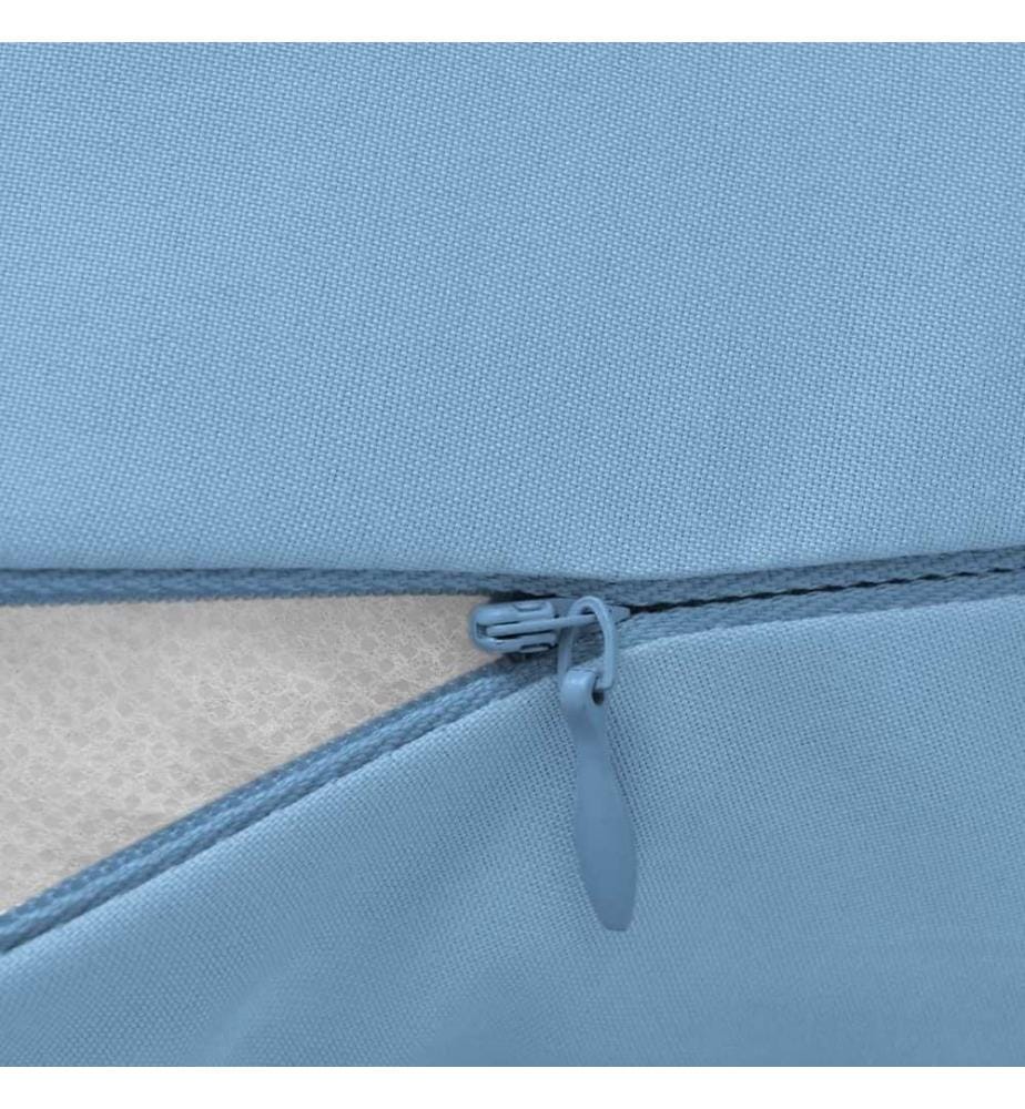 Coussin de grossesse 90 x 145 cm Bleu clair