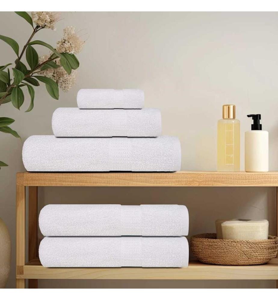 Essuie-mains FROGN 4 pcs blanc 50x100 cm 360 g/m²
