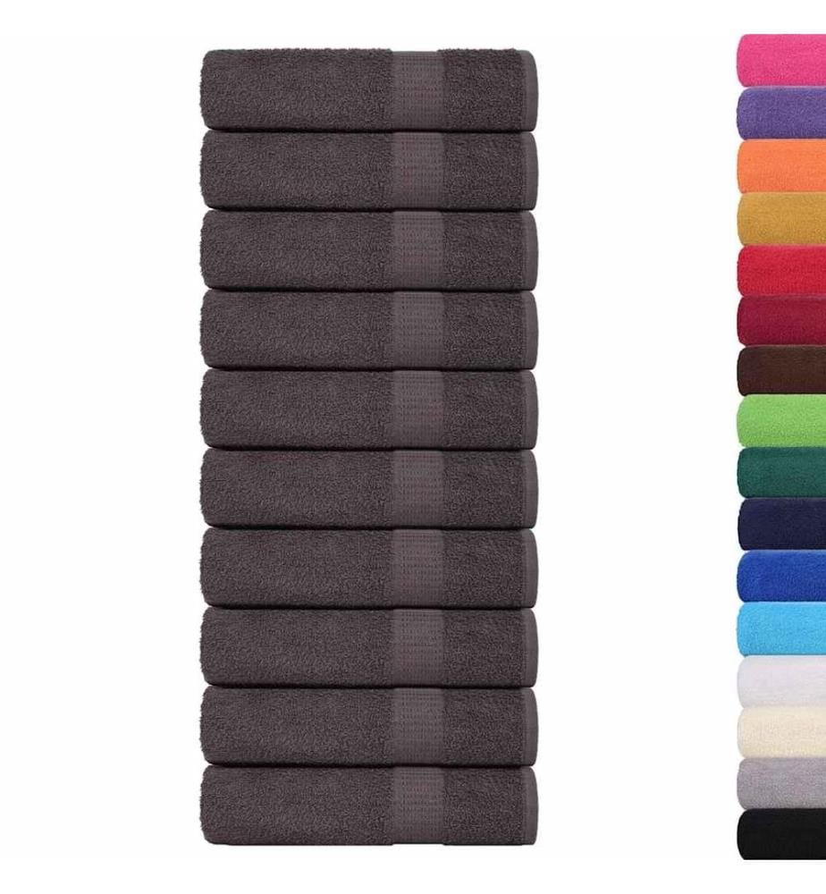 Handtücher FROGN 50 Stk. Anthrazit 50x100 cm 360 g/m²