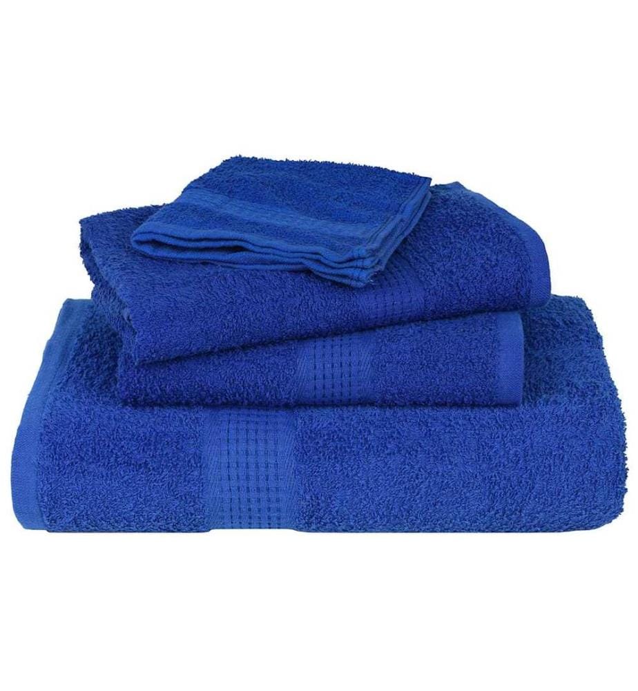 Serviettes de bain FROGN 2 pcs bleu 100x150 cm 360 g/m²