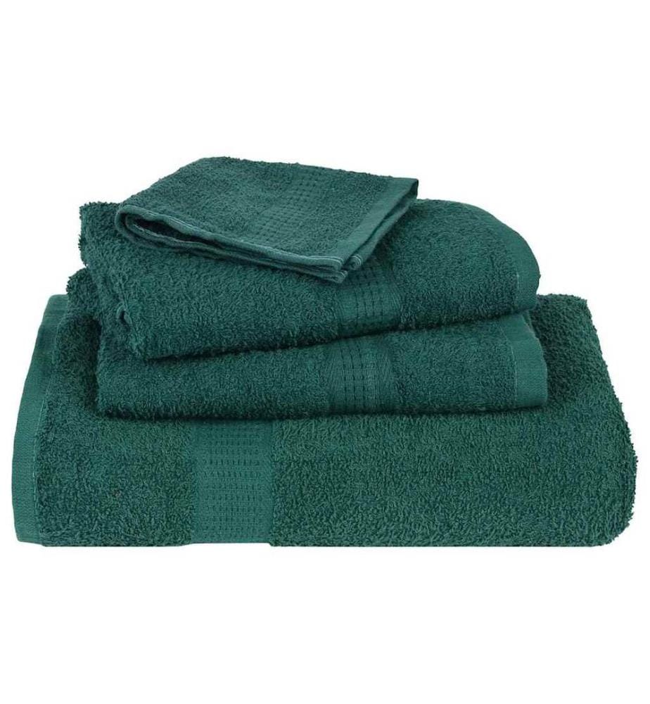 Serviettes de douche FROGN 2 pcs vert 70x140 cm 360 g/m²