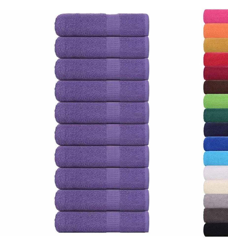 Essuie-mains FROGN 10 pcs violet 50x100 cm 360 g/m²