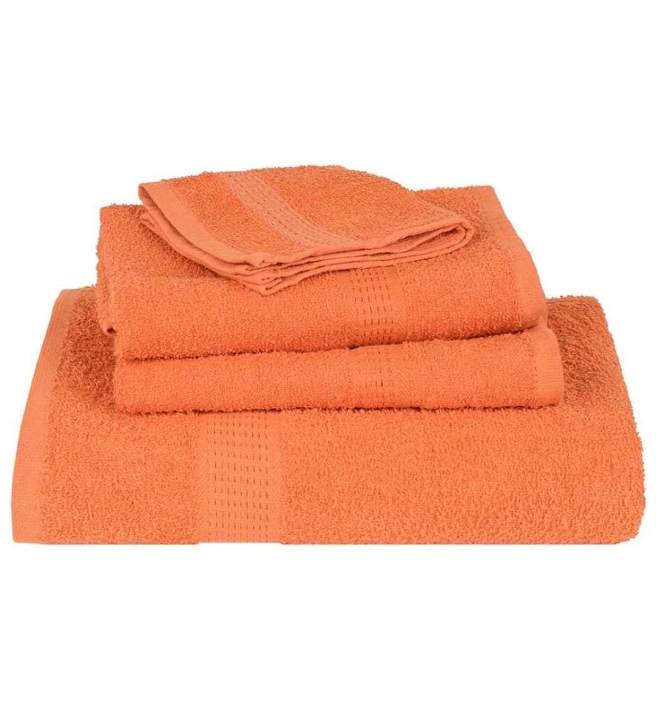 Waschtücher FROGN 10 Stk. Orange 30x30 cm 360 g/m²