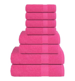 8-tlg. Handtuch-Set FROGN Rosa 360 g/m²