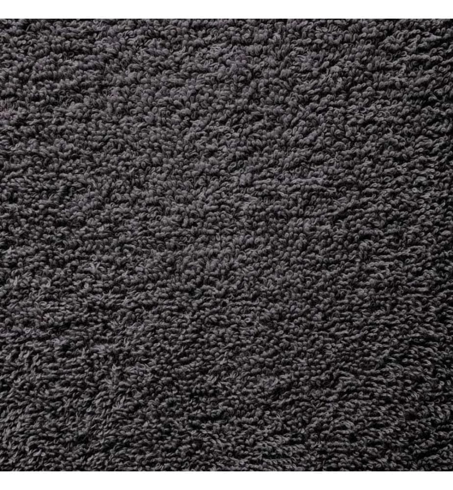 Premium-Waschtücher SOLUND 50 Stk. Anthrazit 30x30 cm 600 g/m²