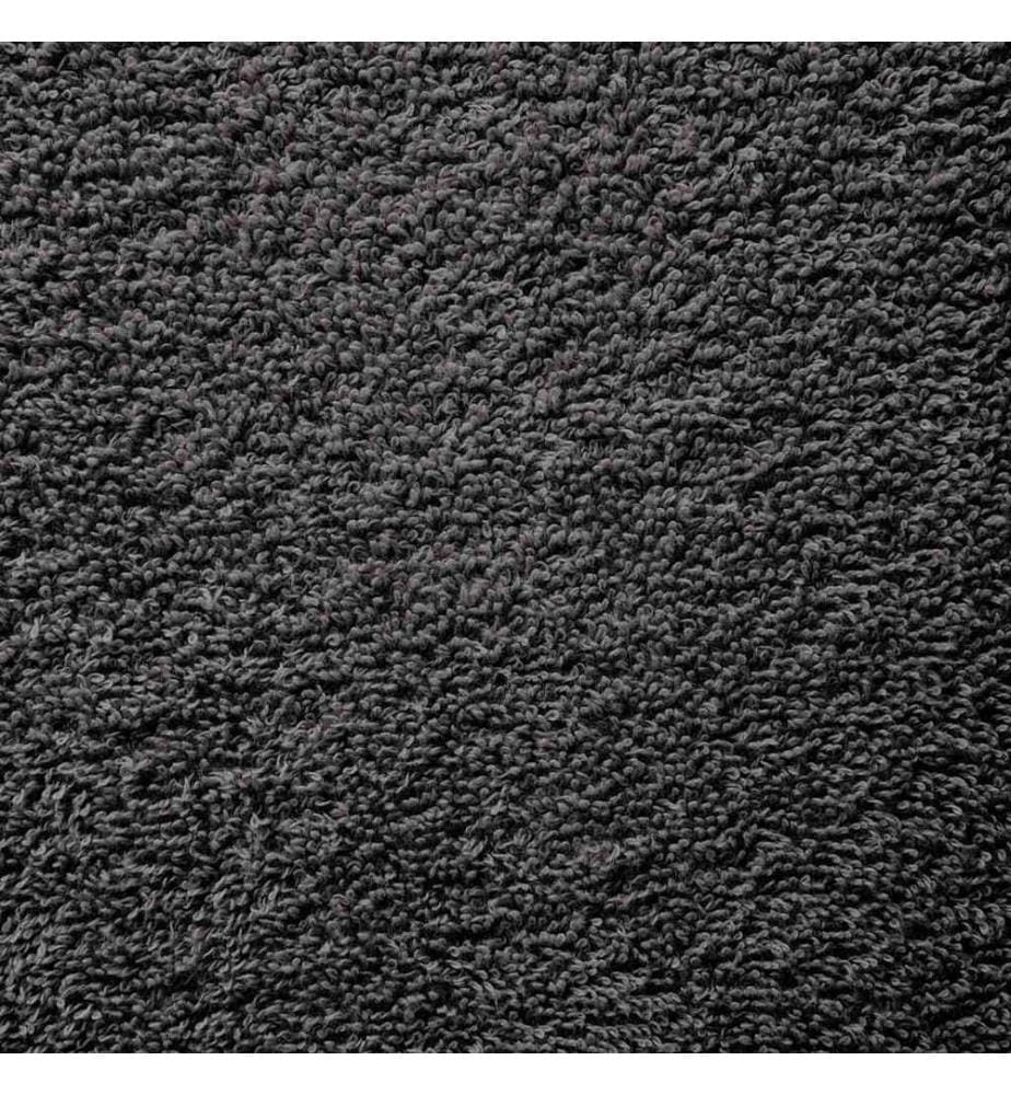 Serviettes de douche de qualité sup. SOLUND 10 pcs anthracite