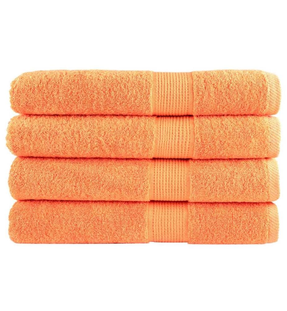 Serviettes de qualité supérieure SOLUND 4 pcs orange 600 g/m²