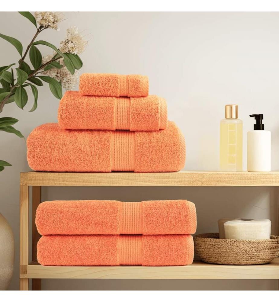 Serviettes de qualité supérieure SOLUND 4 pcs orange 600 g/m²
