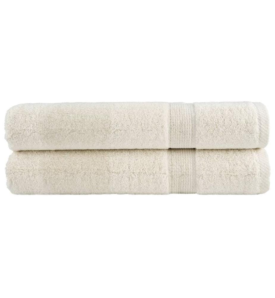 Serviettes de qualité supérieure SOLUND 2 pcs crème 600 g/m²