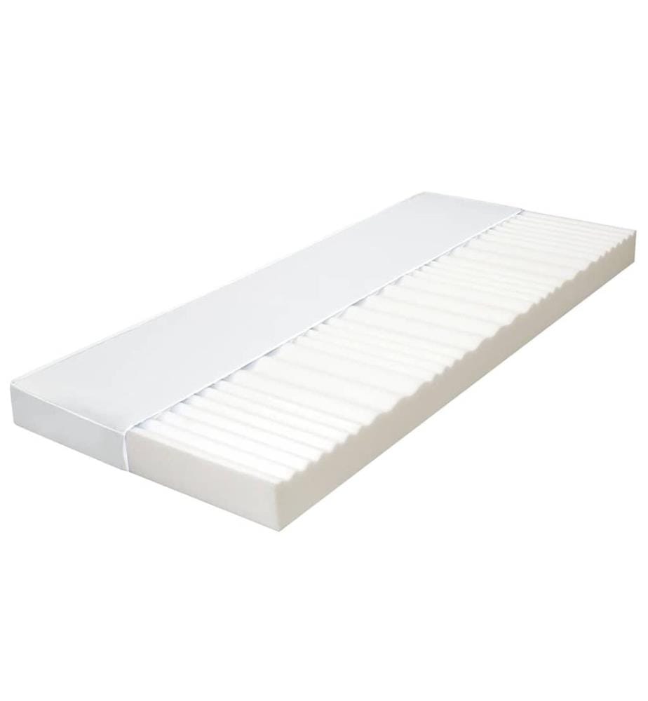 Matelas 120 x 200 cm 7 zones Mousse PU 10 cm H2 H3