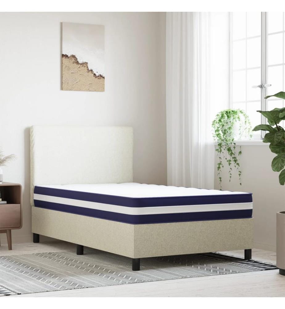 Matelas à ressorts ensachés dureté moyenne 100x200 cm