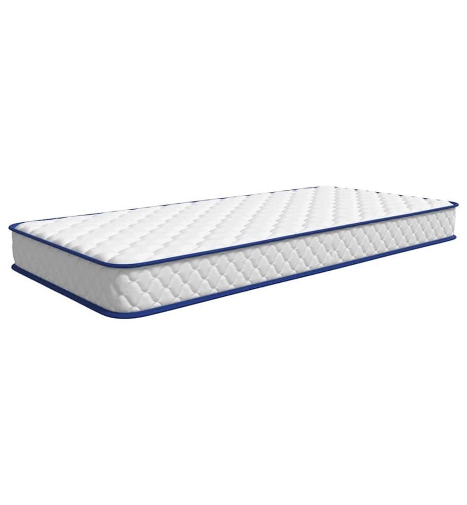 Matelas en mousse à mémoire de forme blanc 80x160x17 cm doux