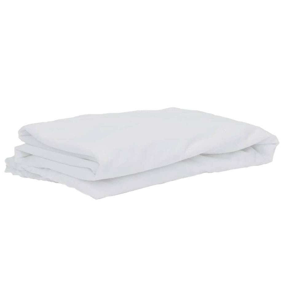 Protège-matelas blanc 120x220 cm imperméable