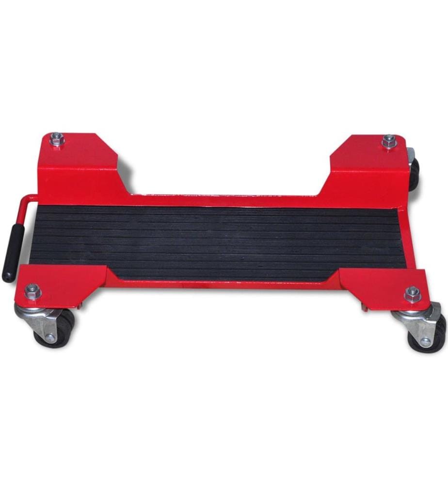 Motorrad-Rangierhilfe Rot