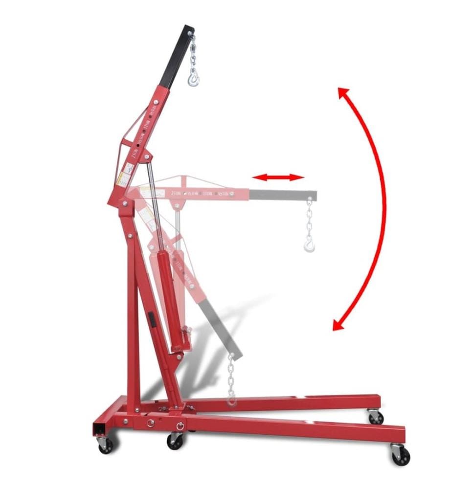 Grue pliable pour moteurs 2 tonnes 88,2 kg