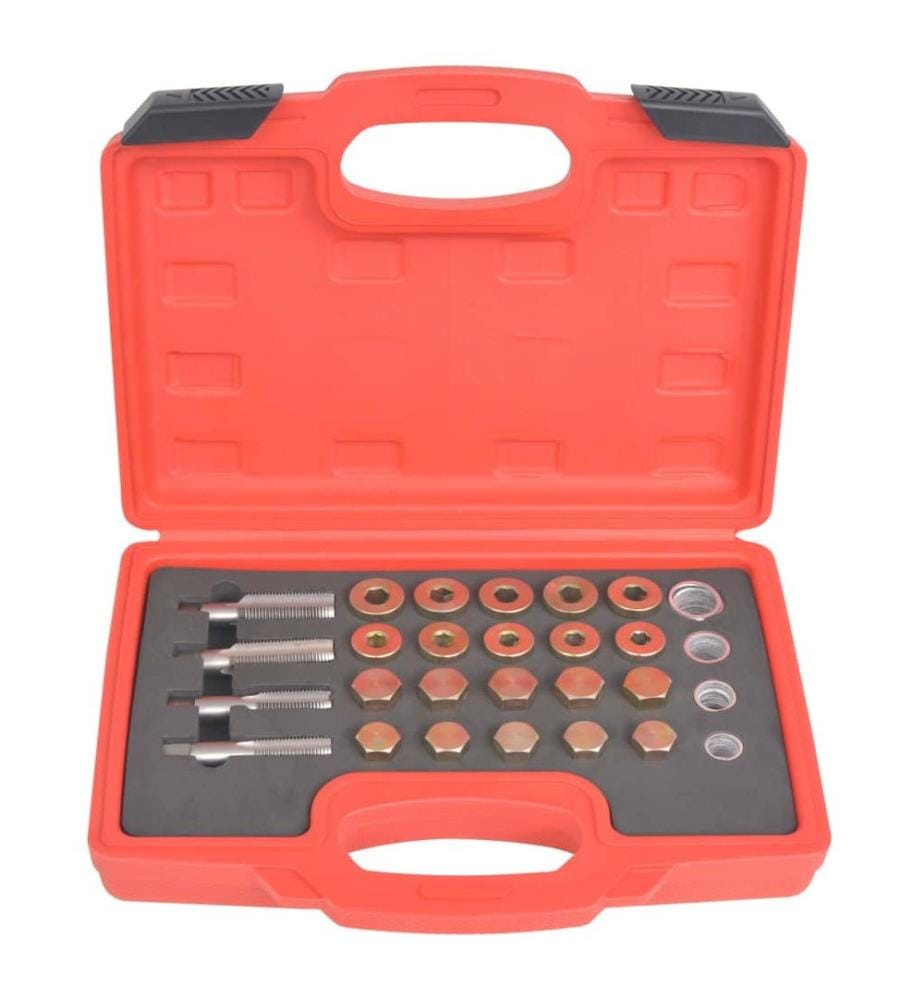 Kit de réparation de bouchon de vidange d'huile 64 pcs