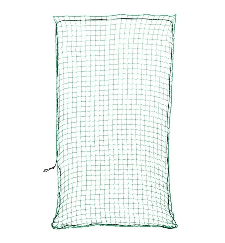 Filet pour remorque avec corde élastique vert 3x1,65 m PP