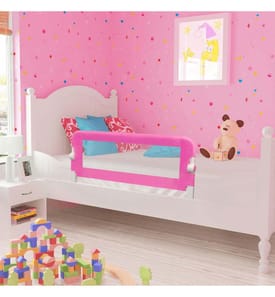 Kleinkind Sicherheit Bettgitter 102x42 cm Rosa