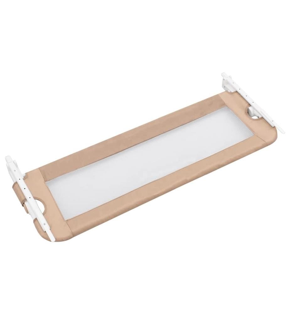Kleinkind-Bettschutzgitter Taupe 120x42 cm Polyester