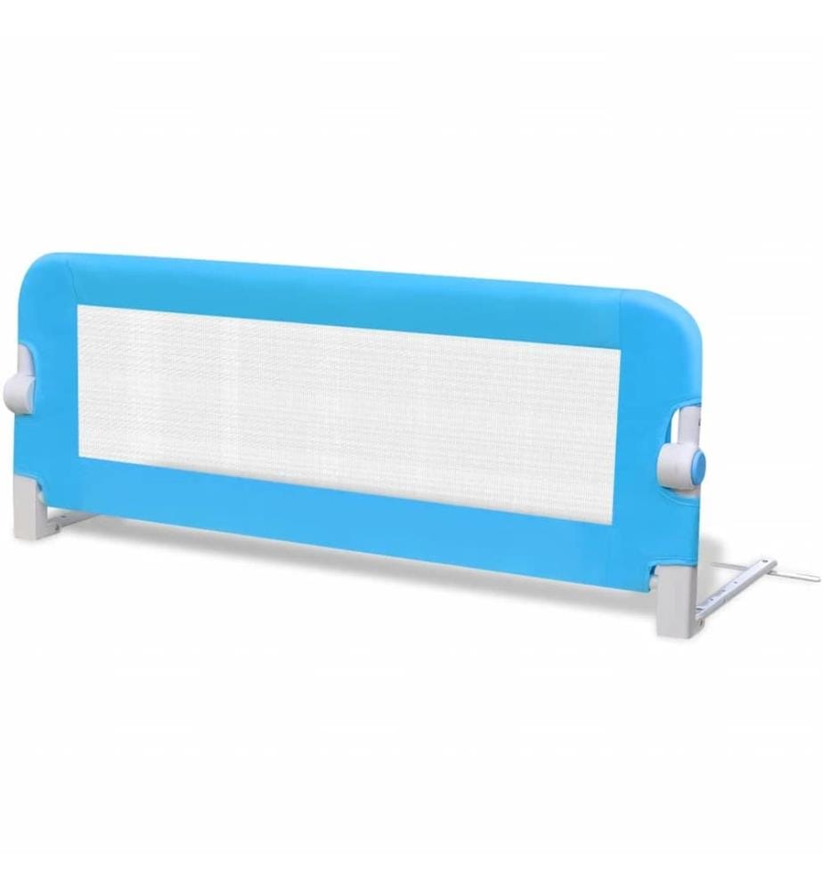 Kleinkind Bettschutzgitter 2 Stk. Blau 102x42 cm