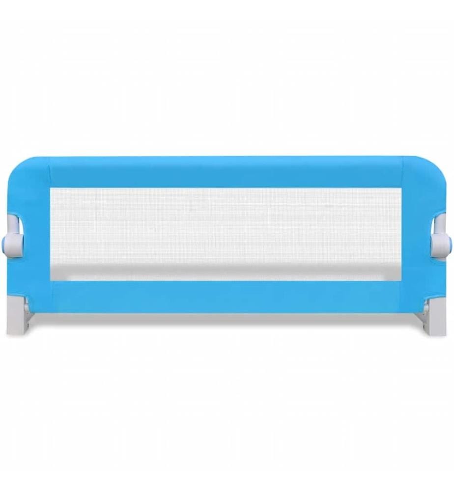 Kleinkind Bettschutzgitter 2 Stk. Blau 102x42 cm