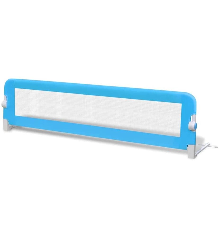 Kleinkind Bettschutzgitter 2 Stück Blau 150 x 42 cm