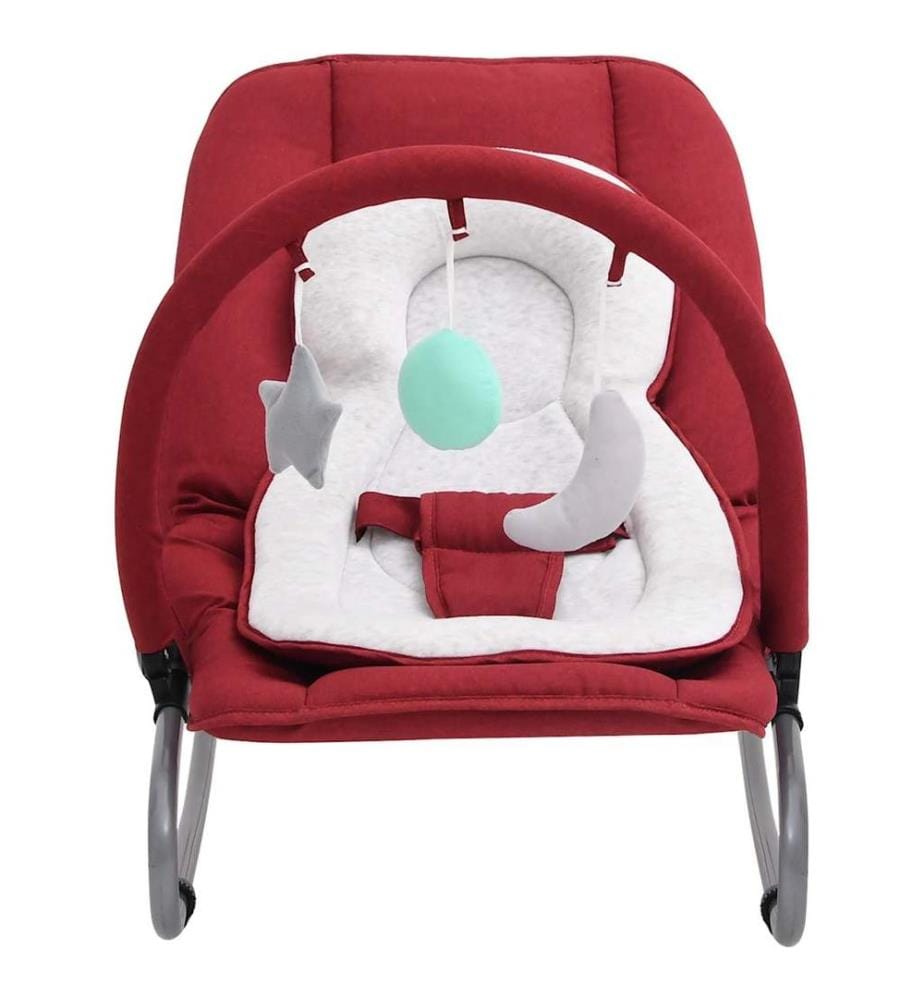 Babywippe Rot Stahl