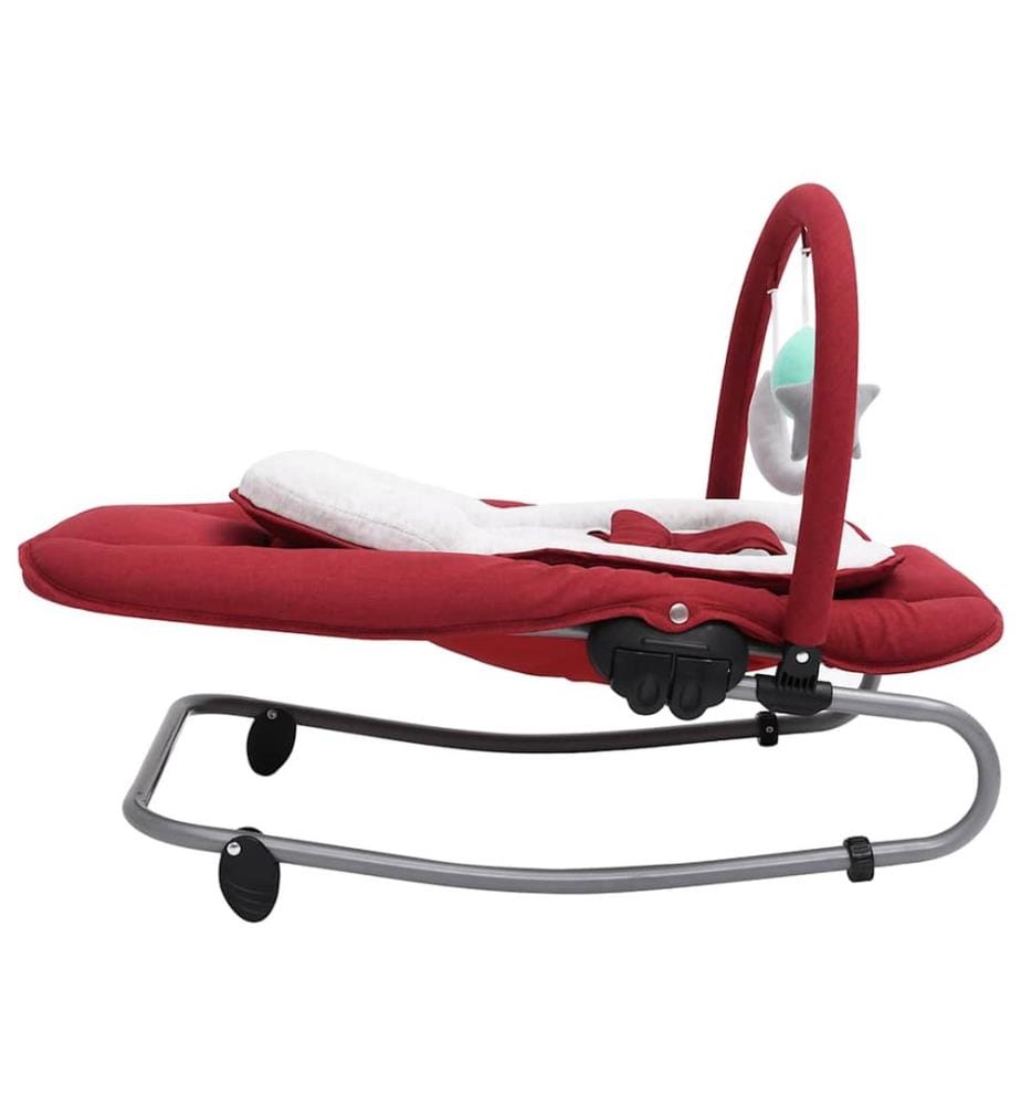 Babywippe Rot Stahl