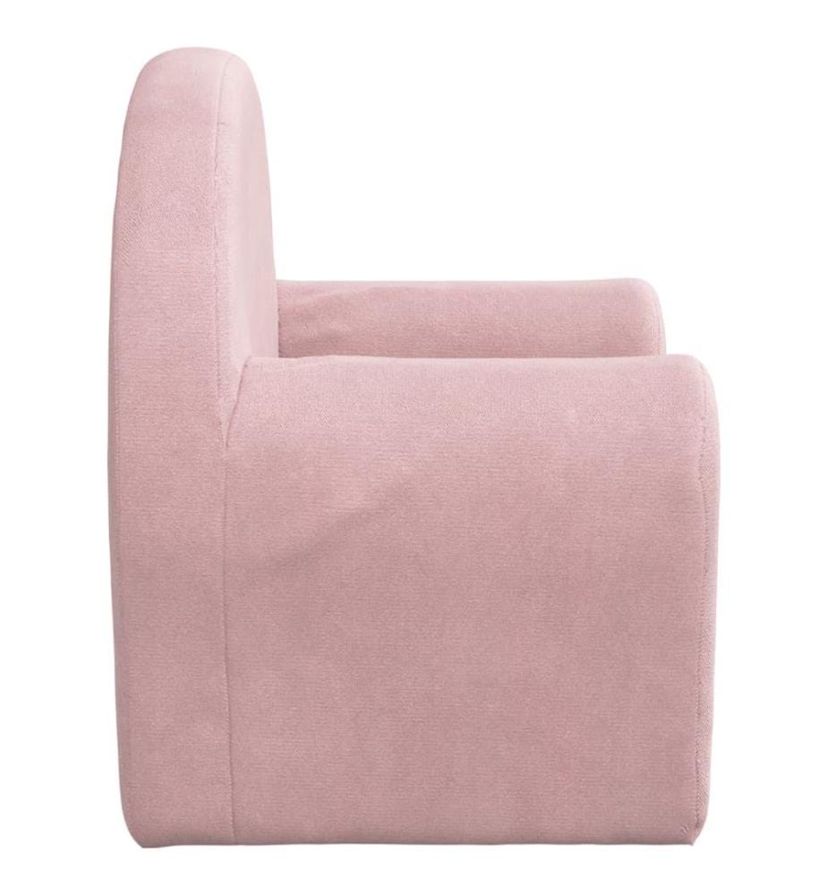 Schlafsofa für Kinder Rosa Weich Plüsch