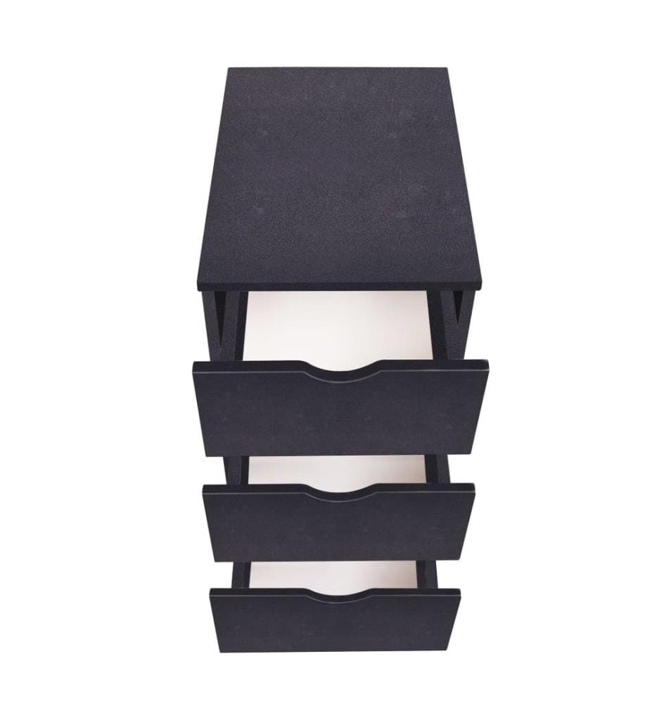 Schubladenelement 33×45×60 cm Schwarz