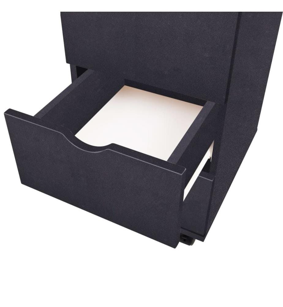 Schubladenelement 33×45×60 cm Schwarz