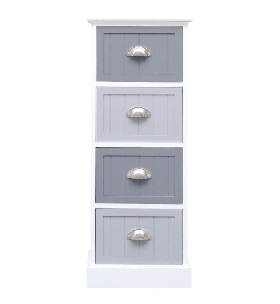Armoire latérale 35x30x90 cm Bois de Paulownia