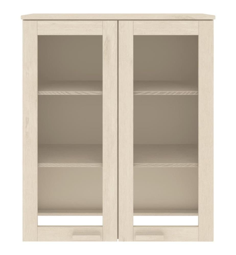Dessus de buffet HAMAR Marron miel 85x35x100 cm Bois de pin