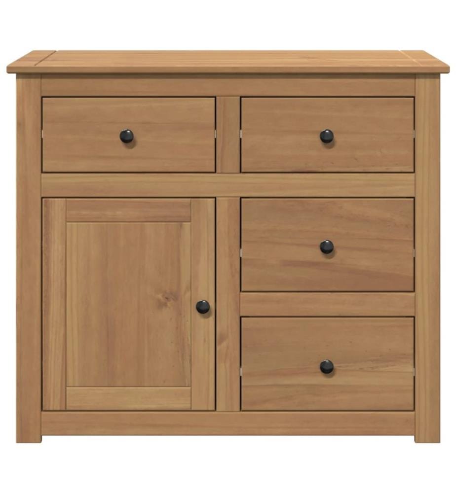 Sideboard mit Schubladen Panama 93x40x80 cm Massivholz Kiefer