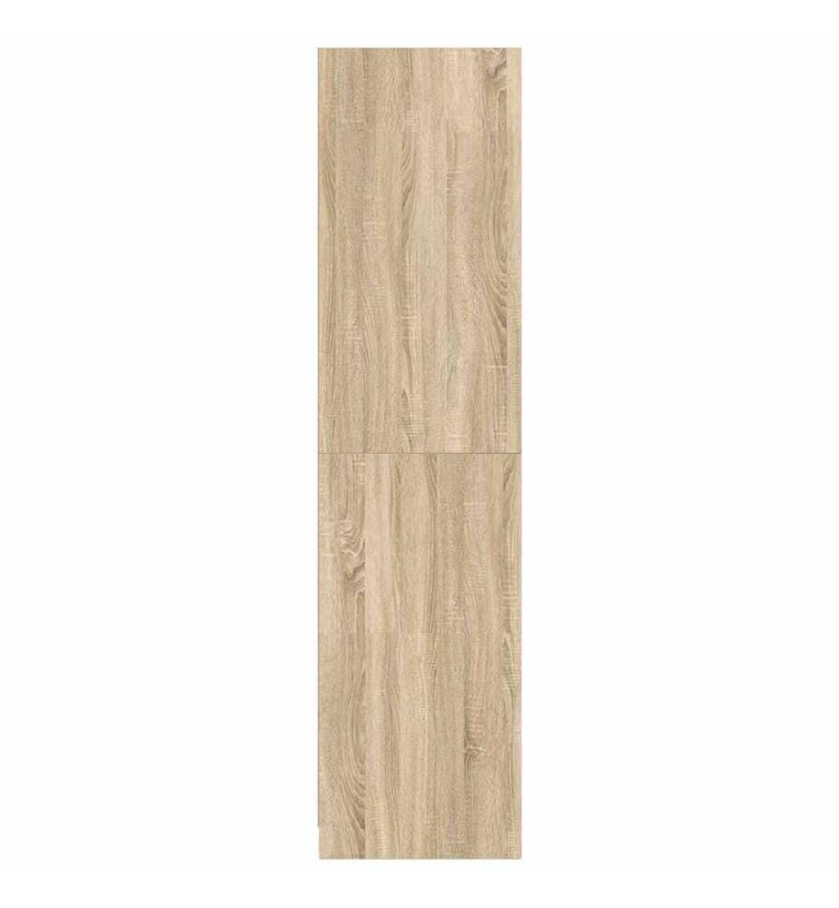 Kleiderschrank mit Schubladen Sonoma-Eiche 50x50x200 cm