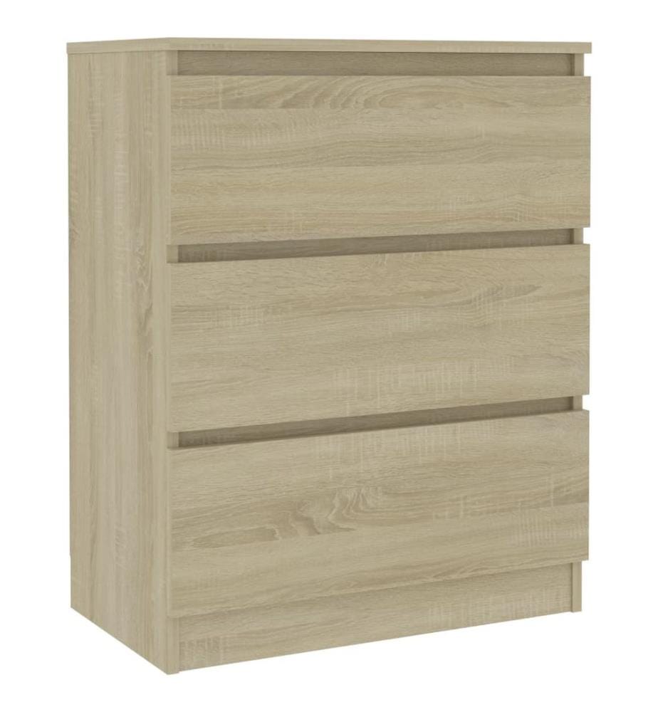 Sideboard Sonoma-Eiche 60x35x76 cm Holzwerkstoff