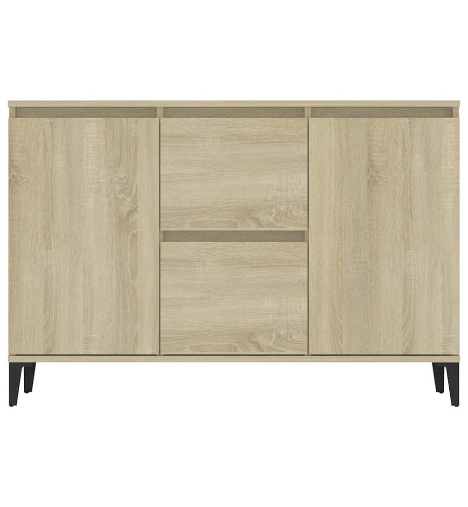 Sideboard Sonoma-Eiche 102x35x70 cm Holzwerkstoff