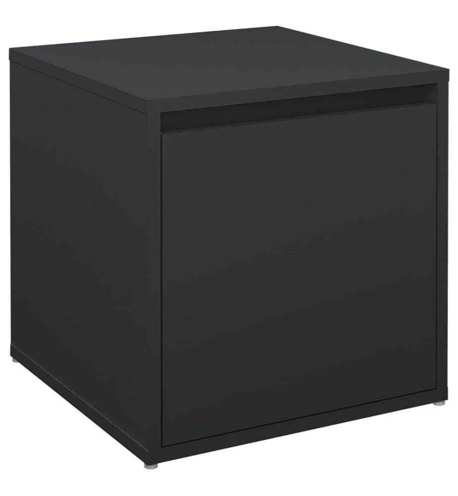 Schubladenbox Schwarz 40,5x40x40 cm Holzwerkstoff