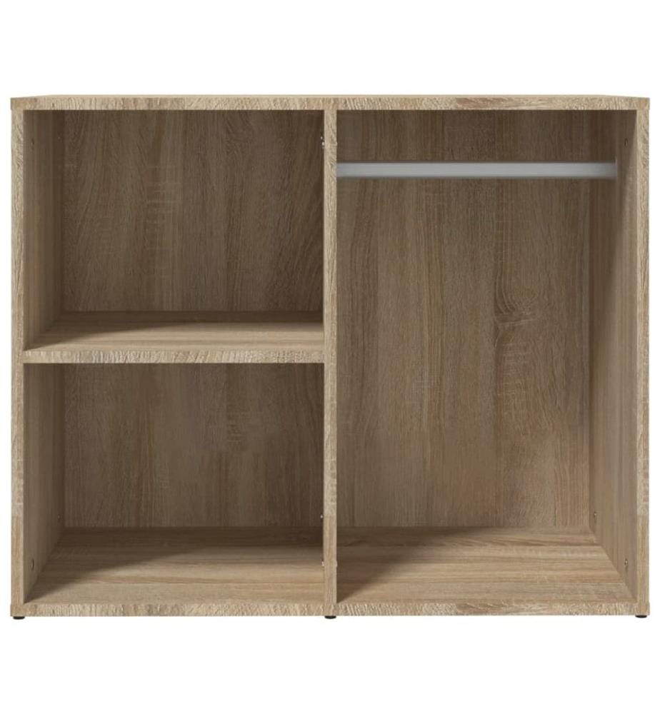 Regal für Schminktisch Sonoma-Eiche 80x40x65 cm Holzwerkstoff