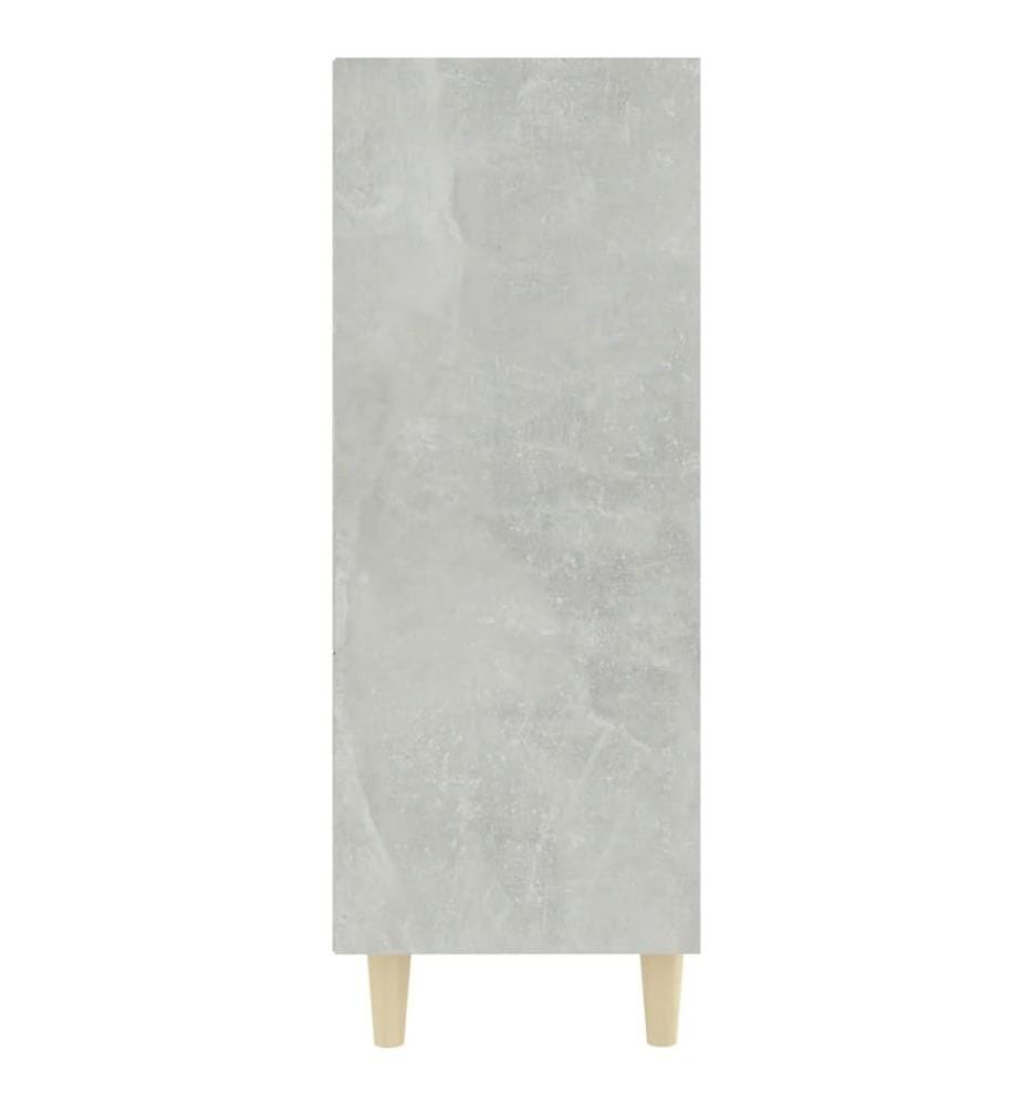 Sideboard Betongrau 69,5x32,5x90 cm Holzwerkstoff