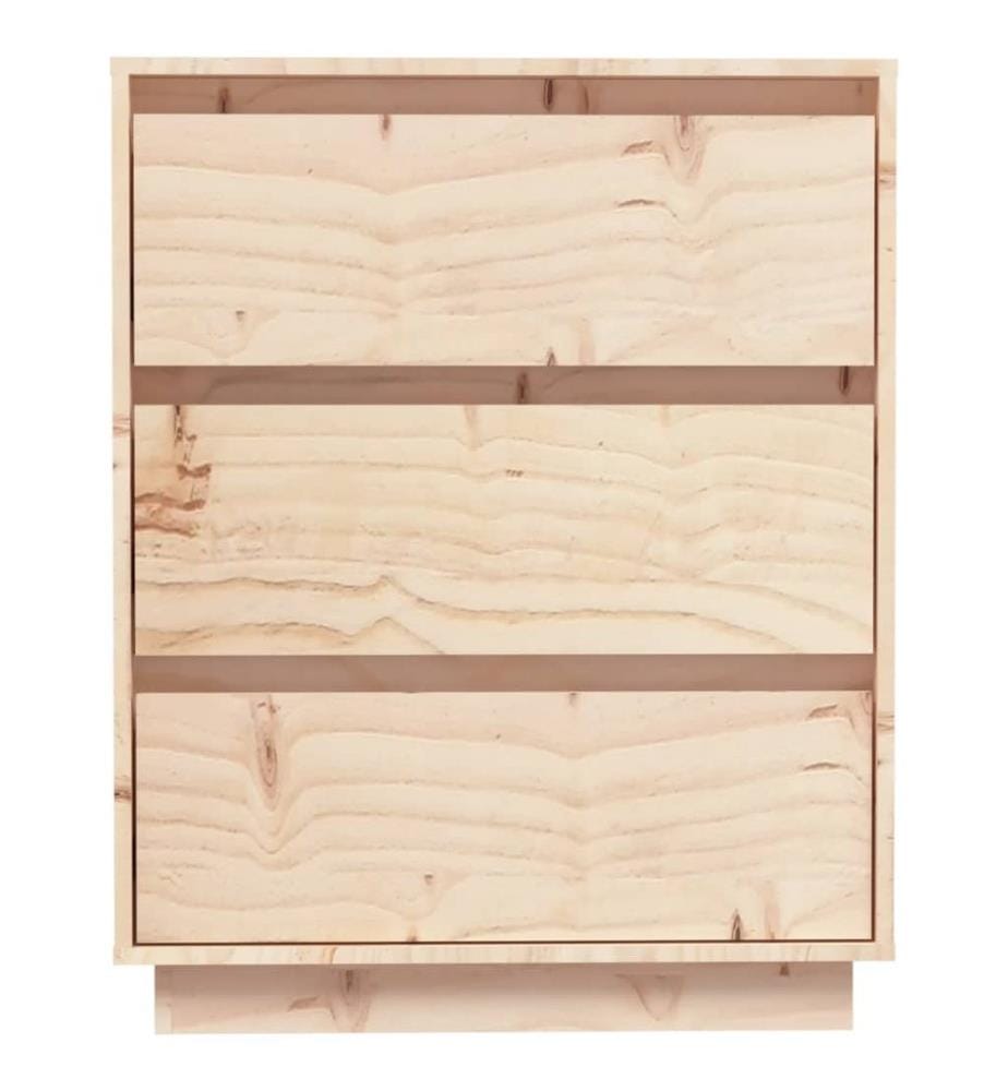 Sideboard 60x34x75 cm Massivholz Kiefer