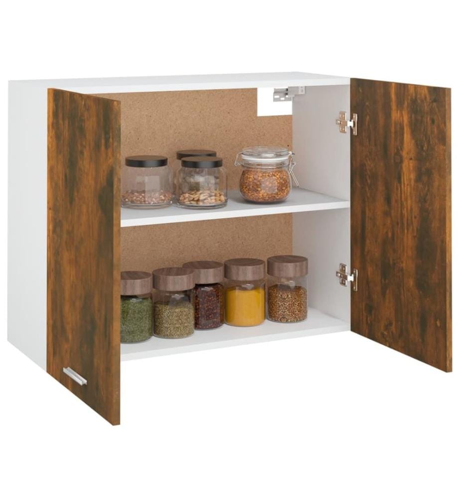 Hängeschrank Lyon Räuchereiche 80x31x60 cm Holzwerkstoff