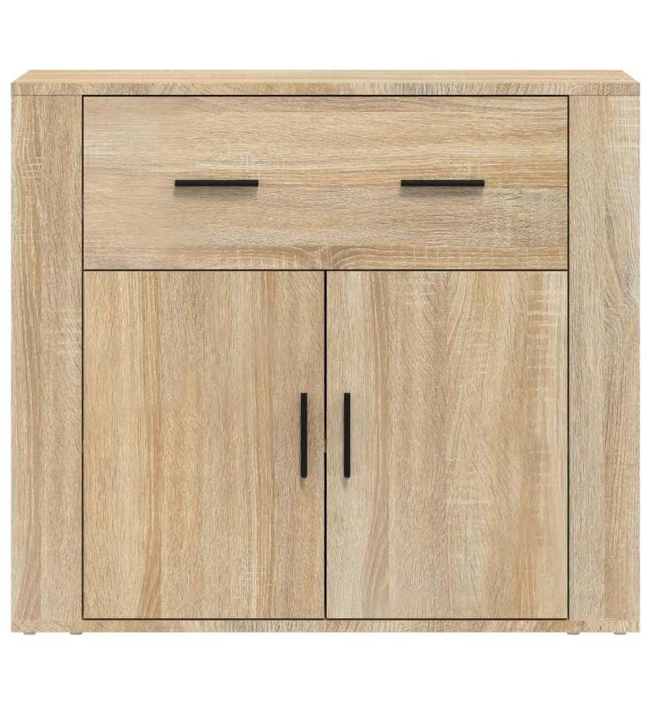 Sideboard Sonoma-Eiche 80x33x70 cm Holzwerkstoff