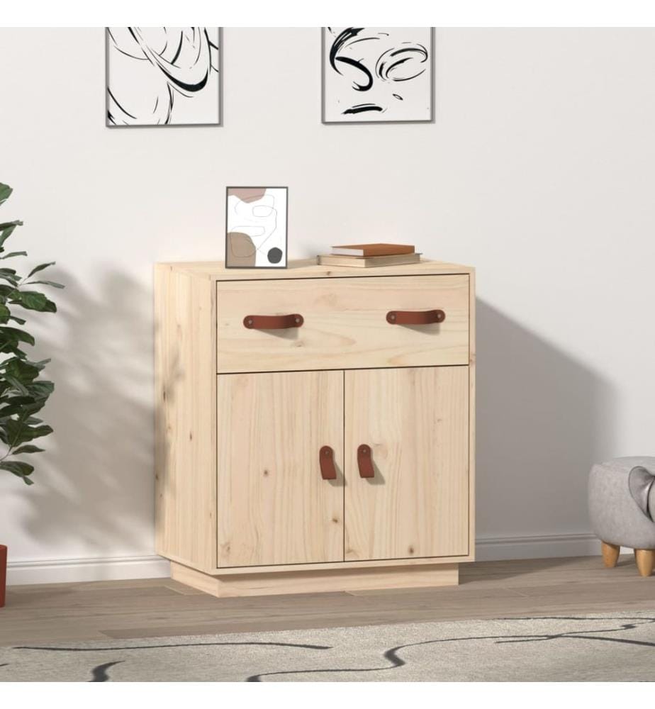 Sideboard 65,5x40x75 cm Massivholz Kiefer