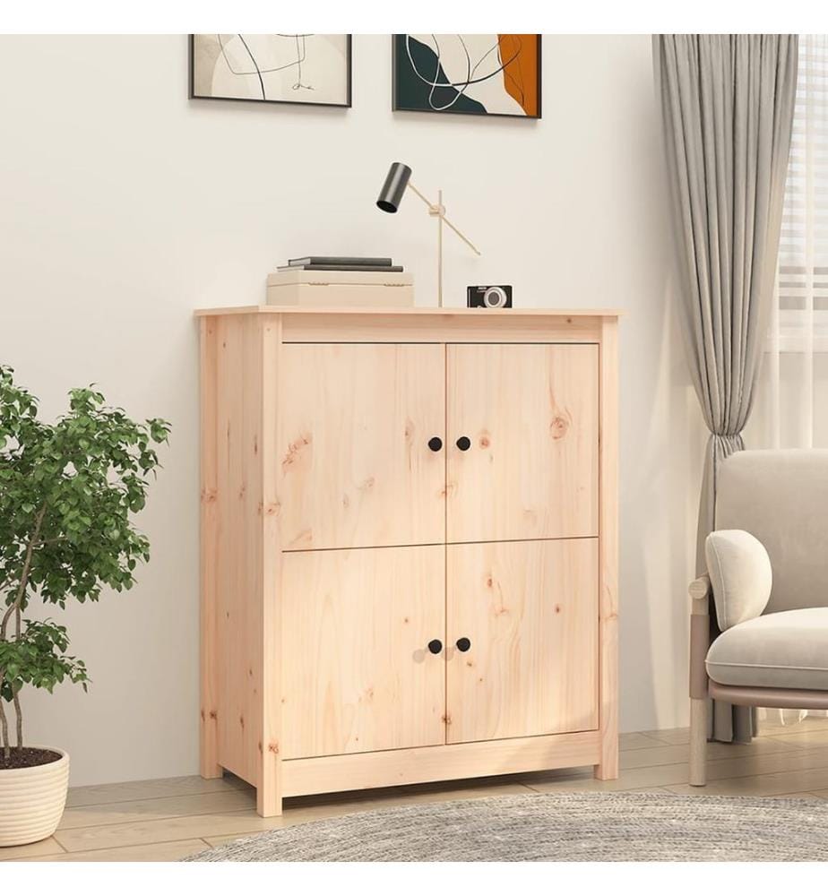 Sideboard 83x41,5x100 cm Massivholz Kiefer