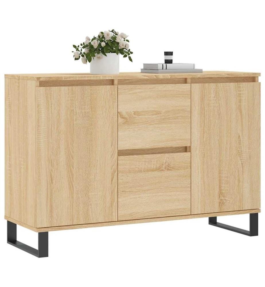 Sideboard Sonoma-Eiche 101,5x35x70 cm Holzwerkstoff