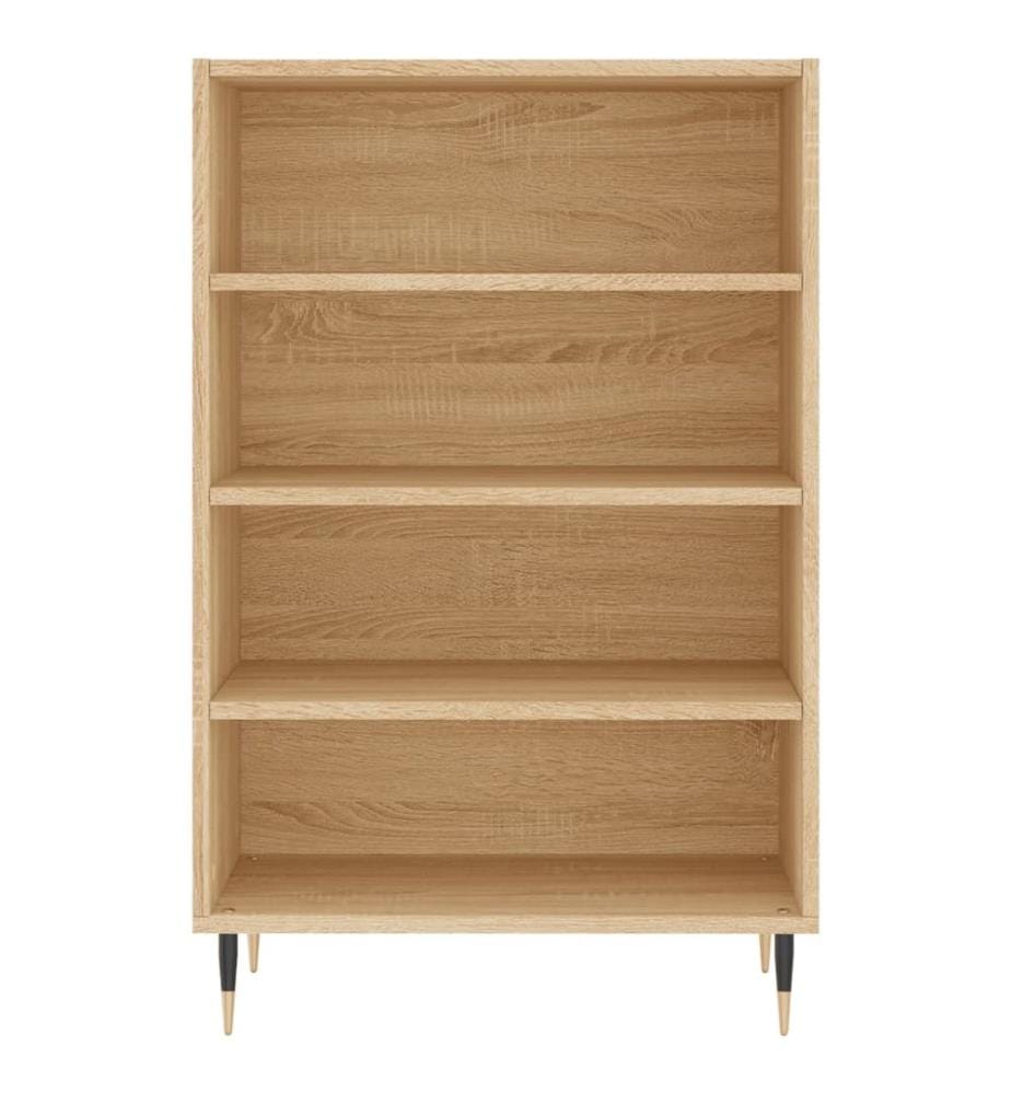 Highboard Sonoma-Eiche 57x35x90 cm Holzwerkstoff