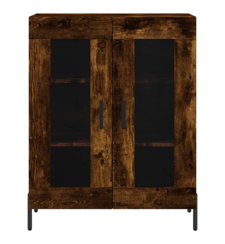 Sideboard Räuchereiche 69,5x34x90 cm Holzwerkstoff